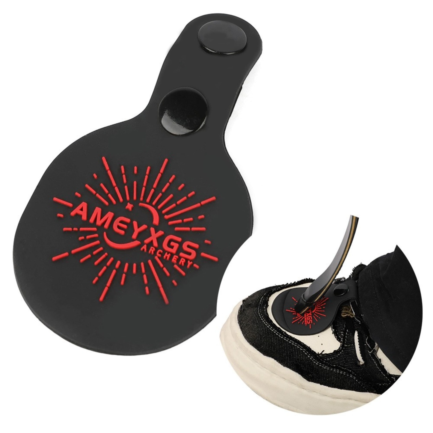 Archery Rubber Limb Tip Protector Pad for Recurve and Longbow