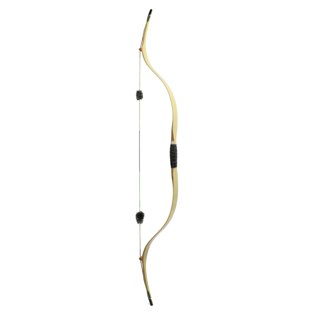 58" One Piece Traditional Bow 20-45lbs Archery RH LH