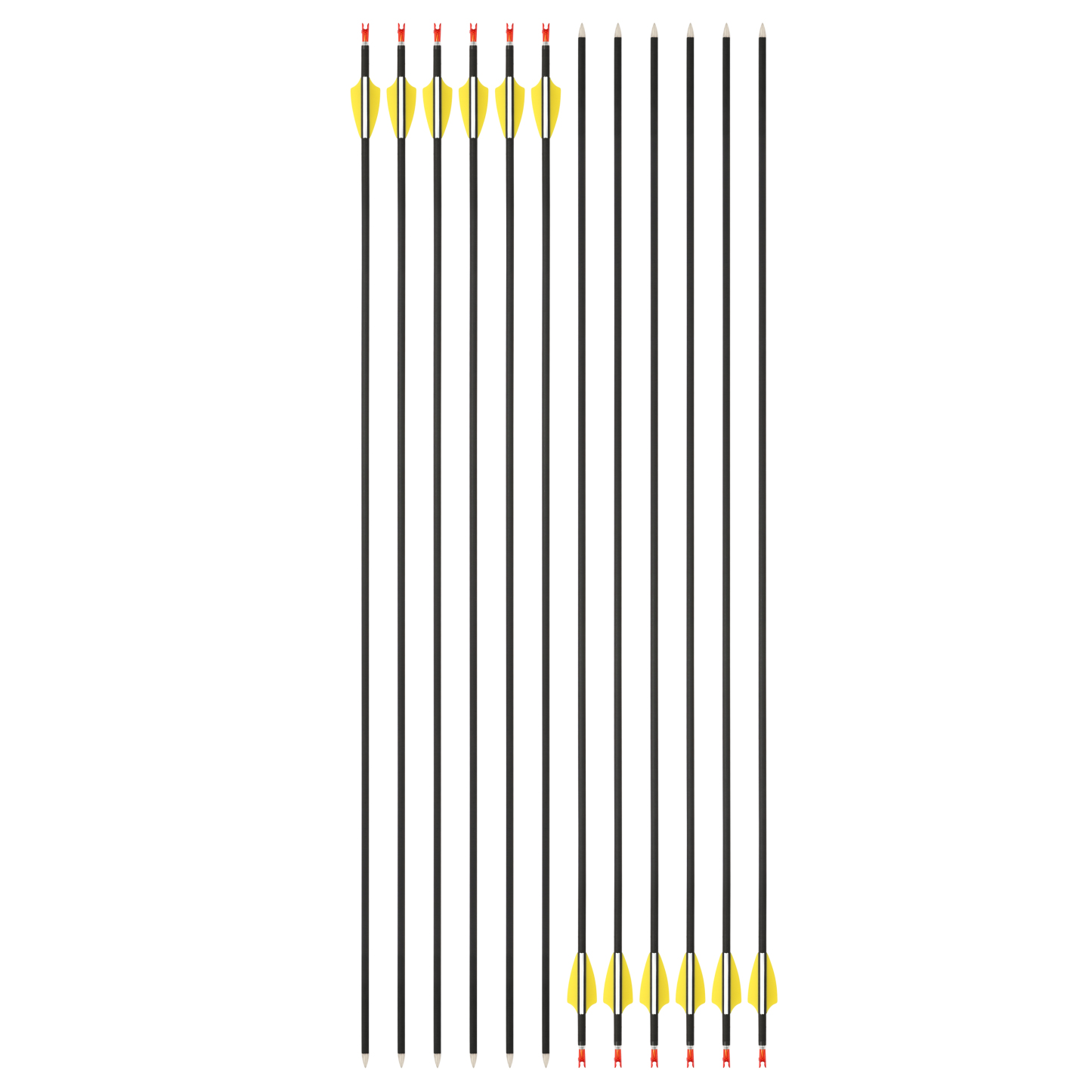 Carbon Arrows for Compound Recurve Bows Hunting Target Practice SP1000