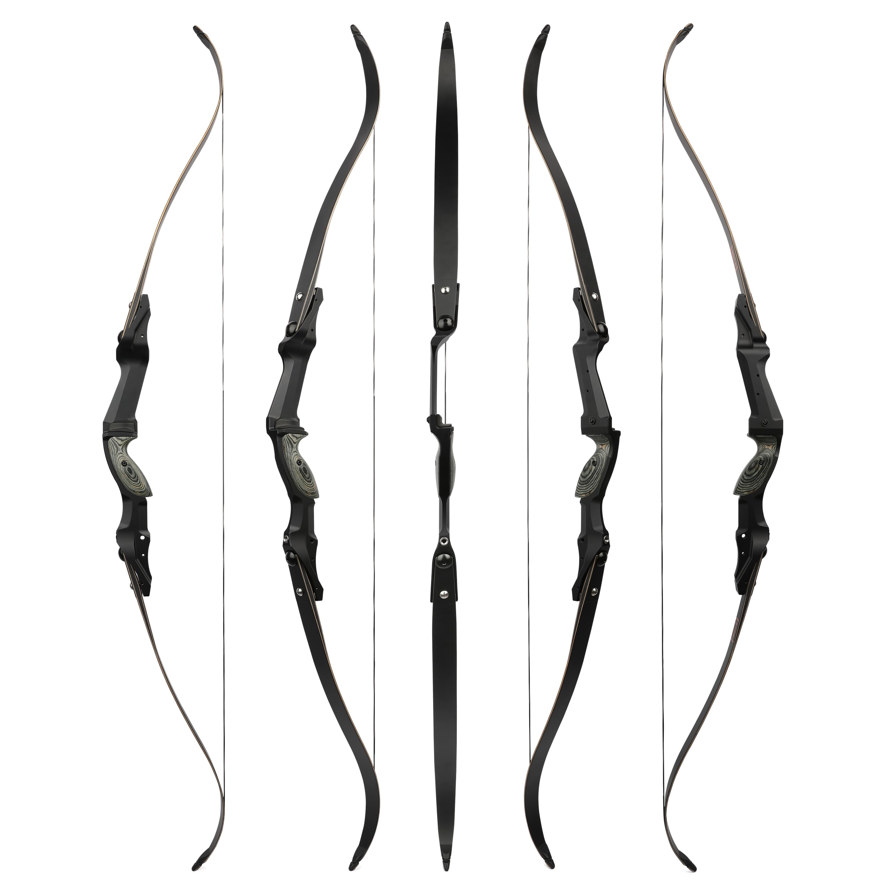 Junxing F261ILF Hunting Recurve Bow Set 30-60lbs LH RH PHAROX 