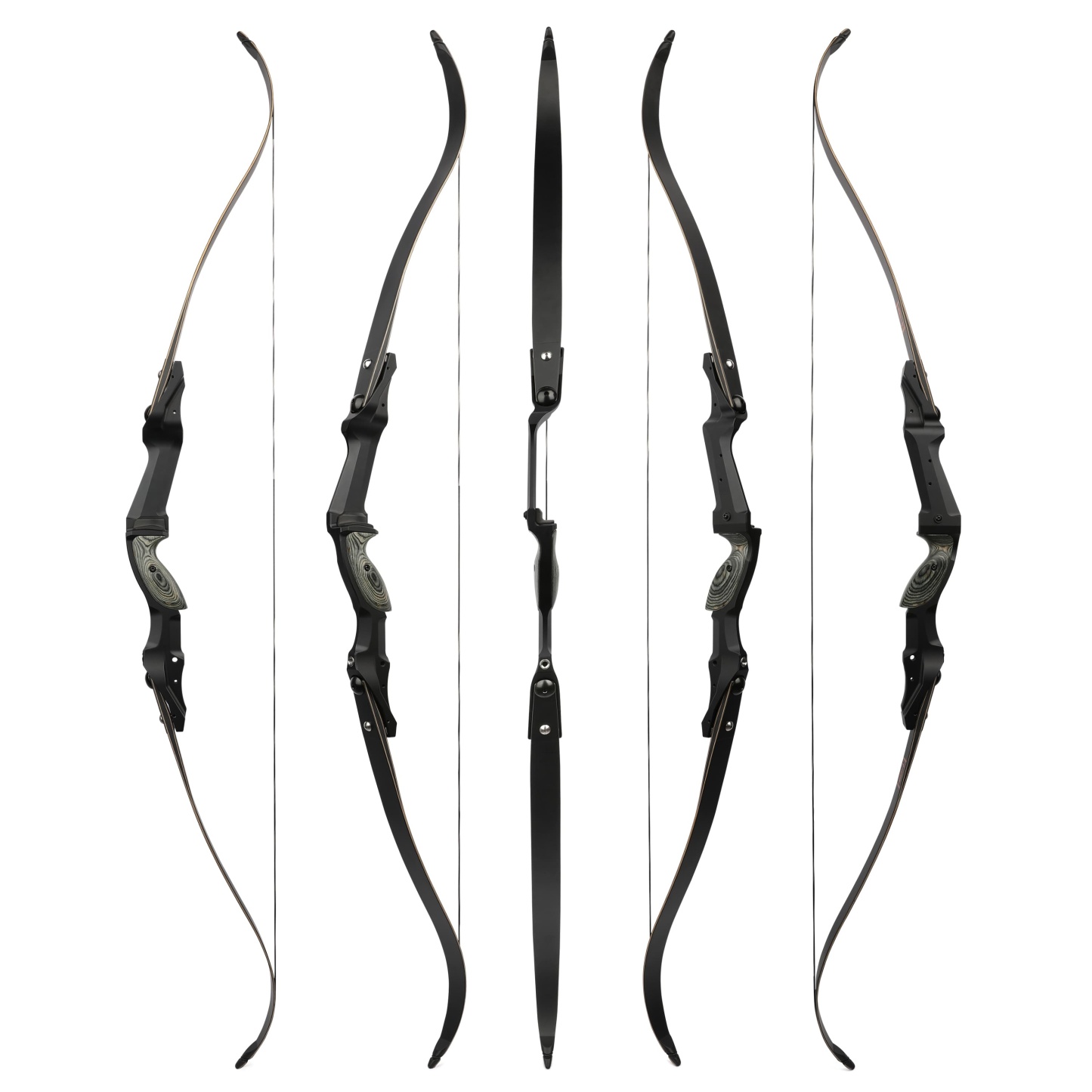Junxing F261ILF Hunting Recurve Bow Set 30-60lbs LH RH PHAROX 