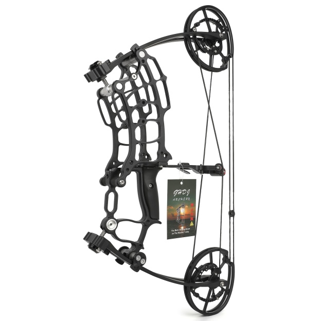 Dual-Use Compound Bow 19" Shoots Arrows Steel Balls 30-70lbs RH LH
