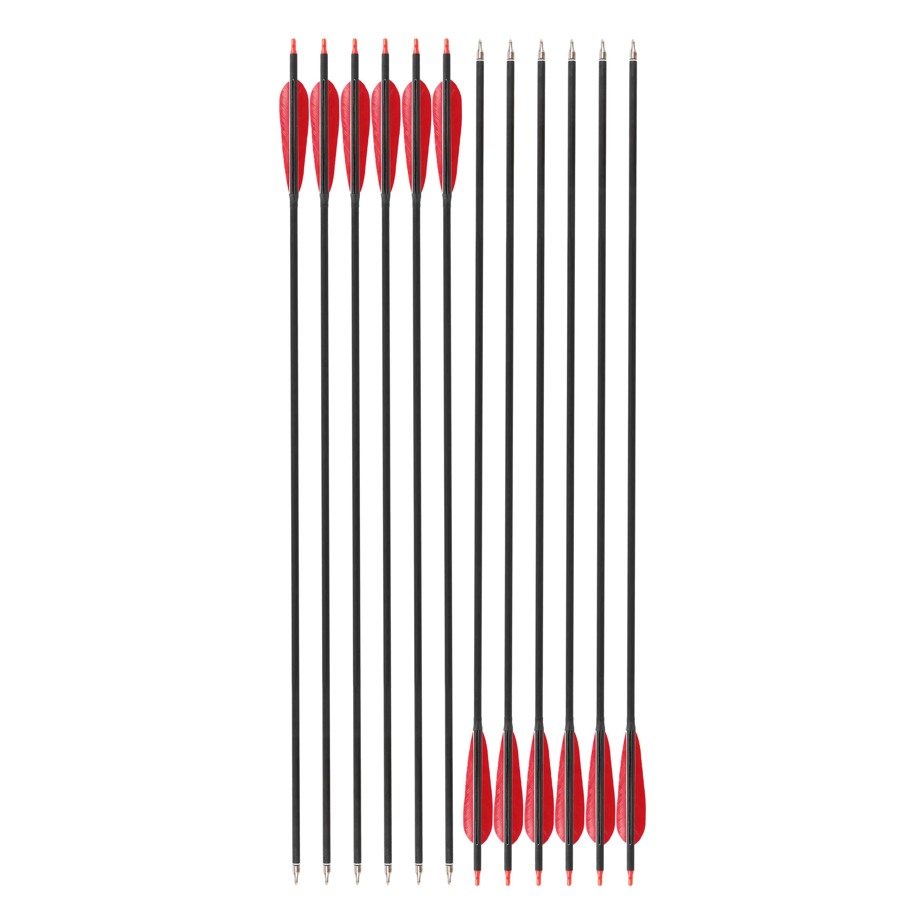  35" Carbon Arrows 500-Spine with Turkey Feathers Hunting