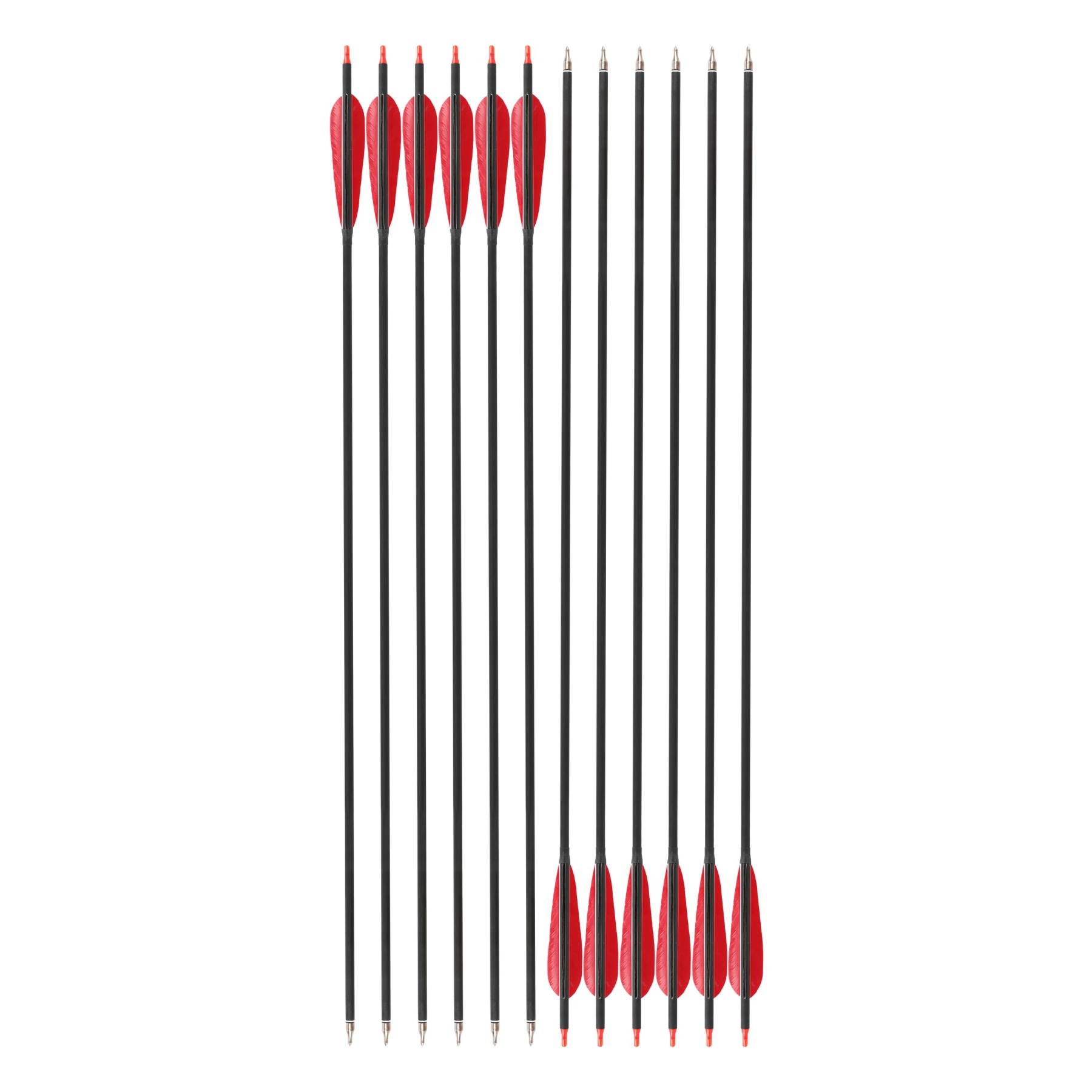  35" Carbon Arrows 500-Spine with Turkey Feathers Hunting