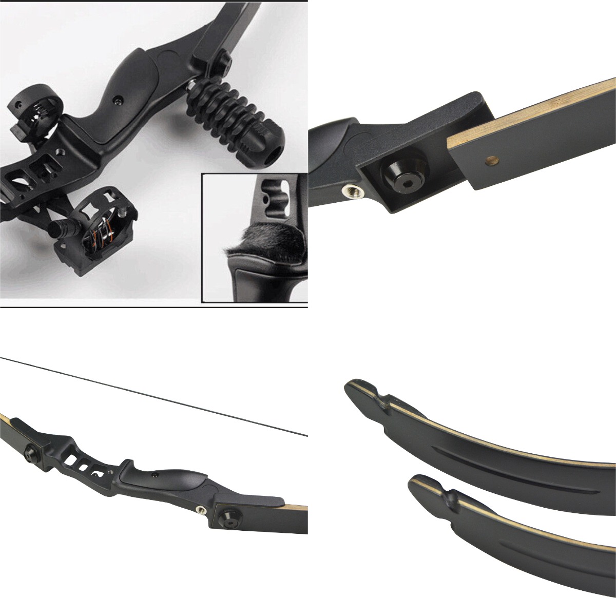 Junxing F177 Hunting Recurve Bow Set 30-50lbs Beginners Adults