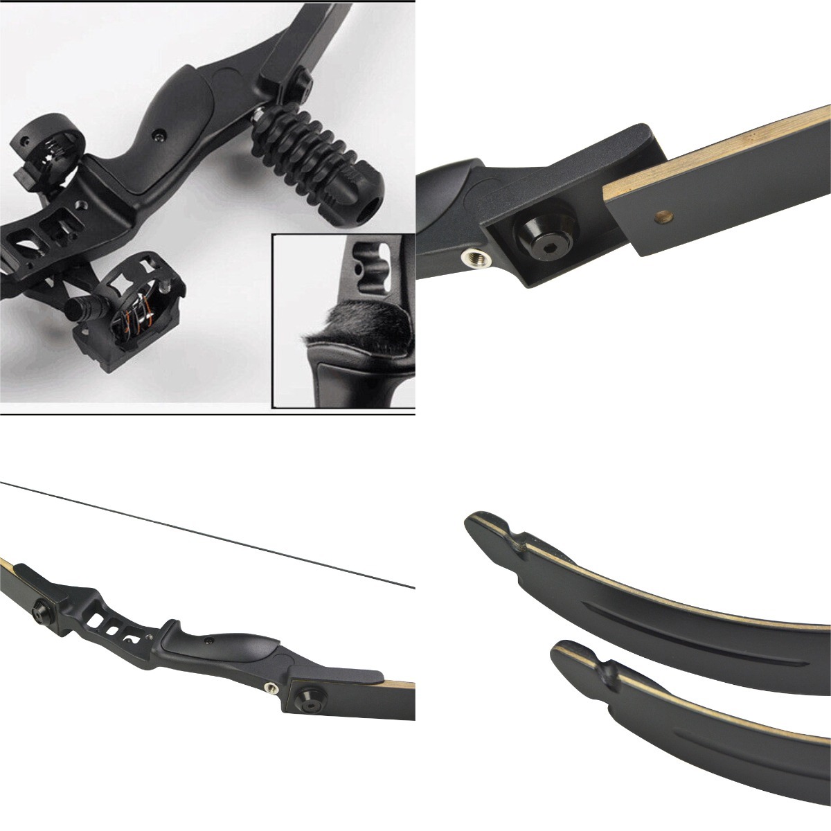 Junxing F177 Hunting Recurve Bow Set 30-50lbs Beginners Adults