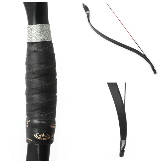 Archery Traditional Bow Longbow 50 inch 30-50lbs