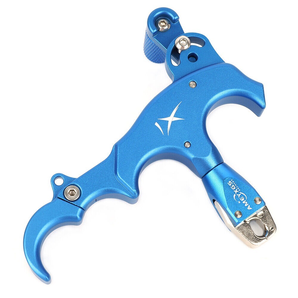 X1 Compound Bow Release Aids Grip Thumb 3 4 Fingers Caliper Trigger