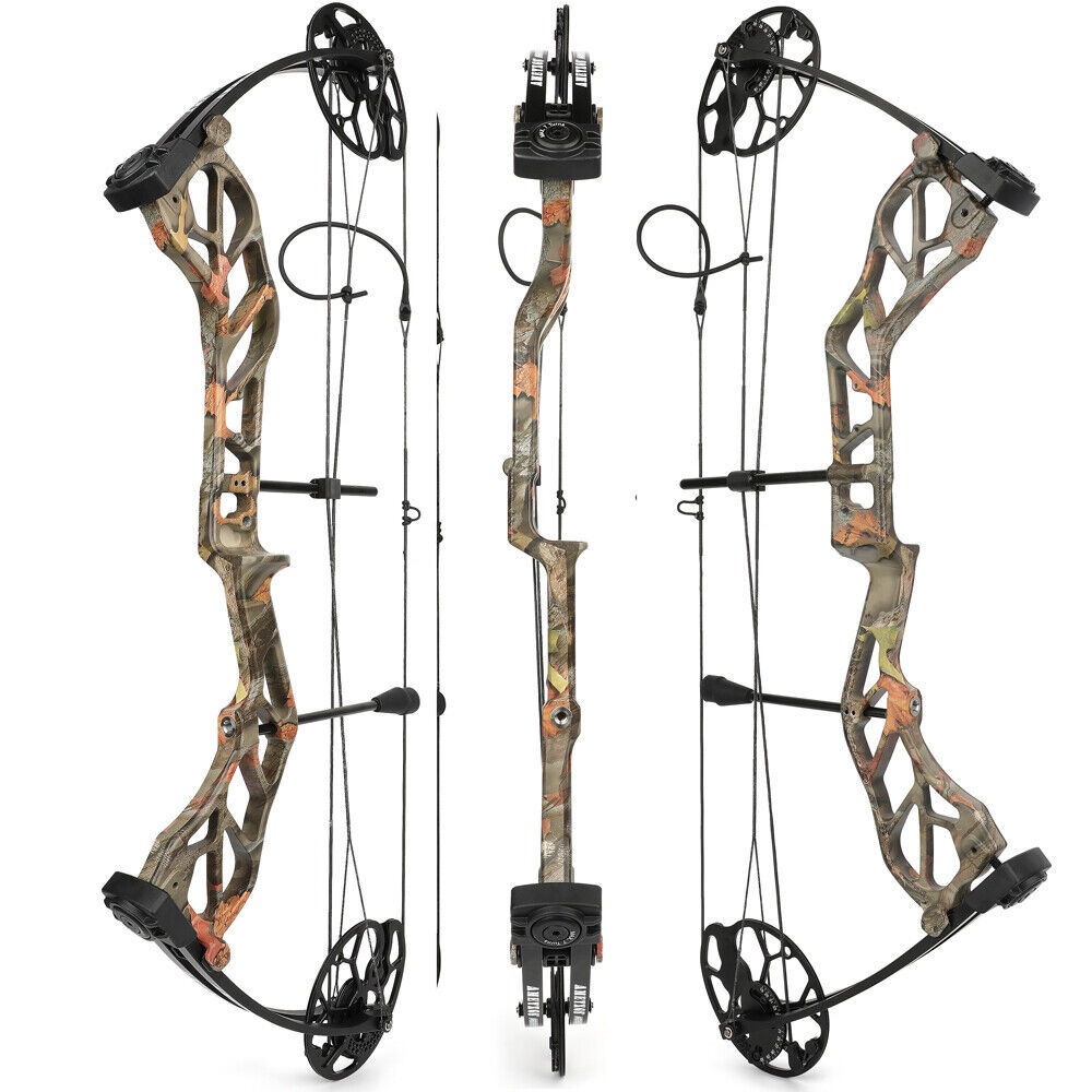 E-8 Compound Bow and Arrow Full Set 19-70 Lbs Adult Hunting Target Bow