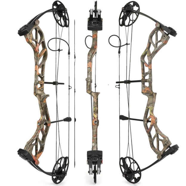 E-8 Compound Bow and Arrow Full Set 19-70 Lbs Adult Hunting Target Bow