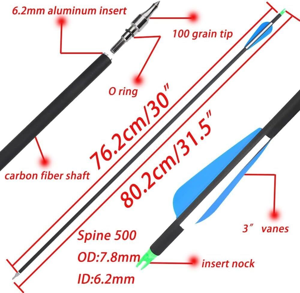 JUNXING M183 Bowfishing Compound Bow Kit 30-40lbs Bow Fishing Target