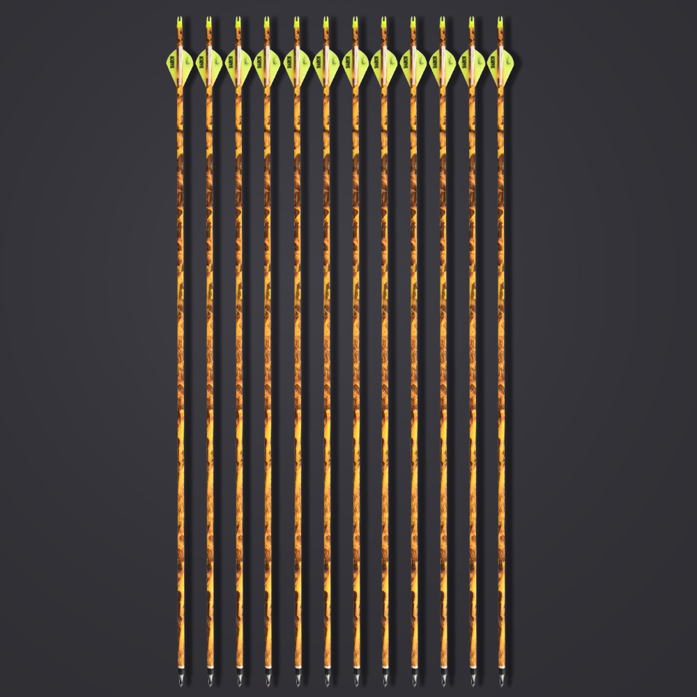 30" 600 Spine Carbon Arrows for Target & Practice