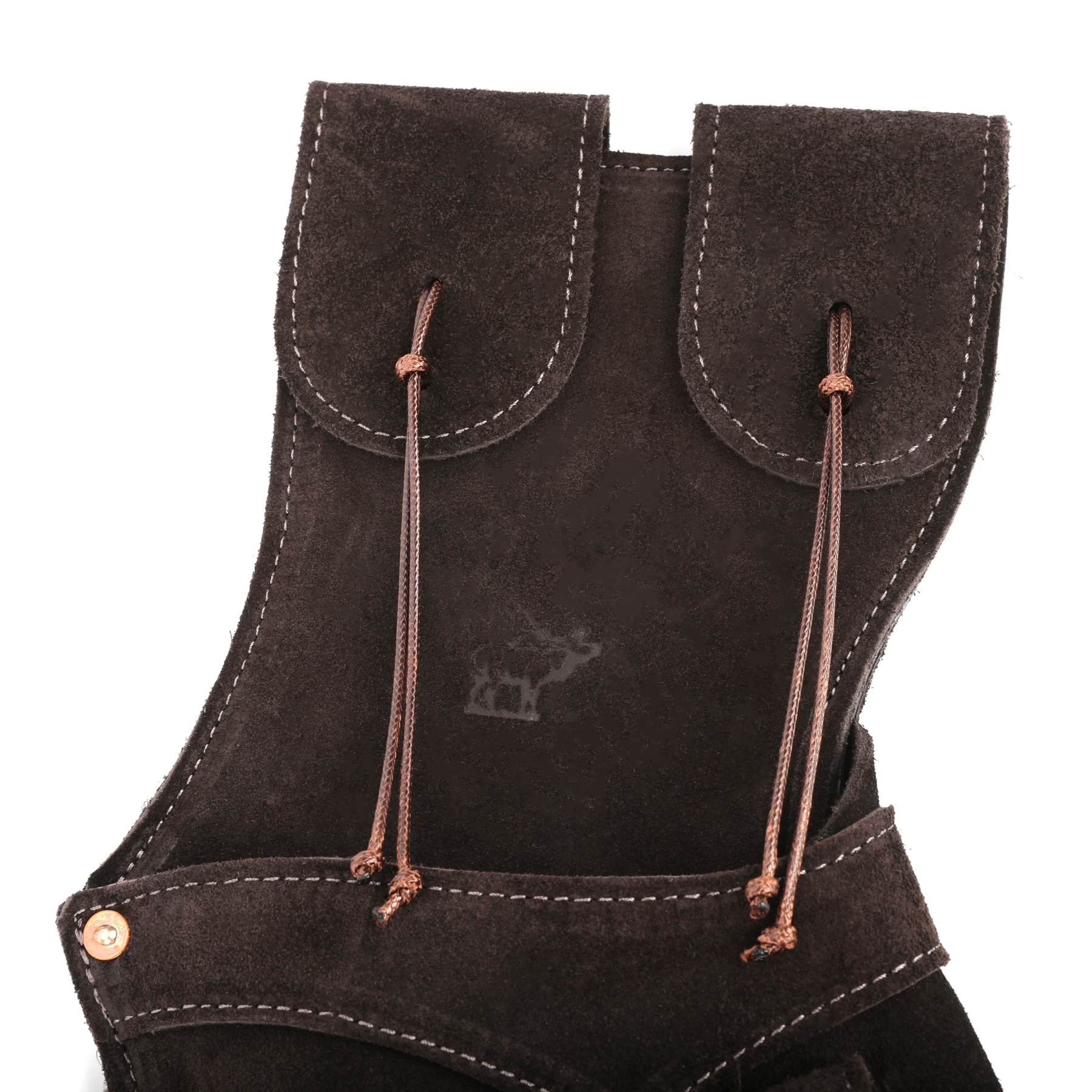 Leather Field Quiver Cowhide Arrow Holder for Traditional Archers
