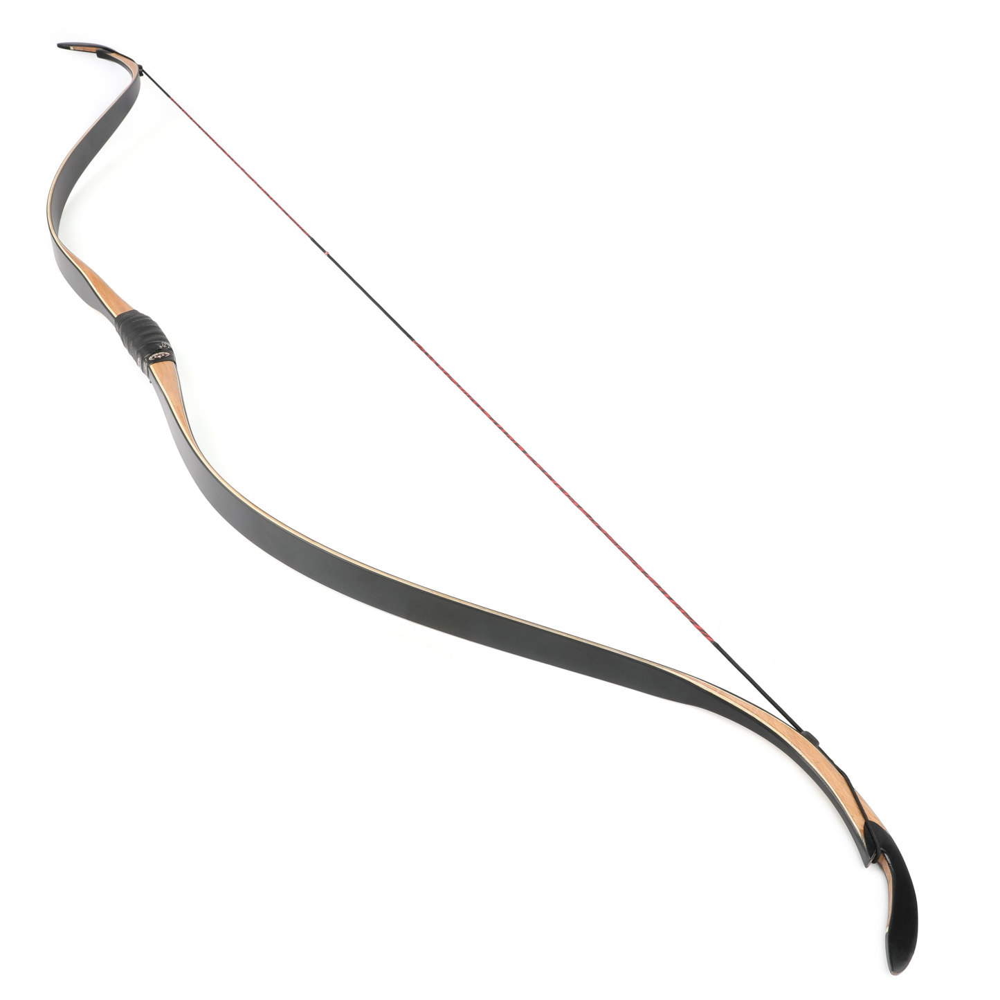 56" Traditional Recurve Archery Horse Bow Wood Hunting Target Shooting
