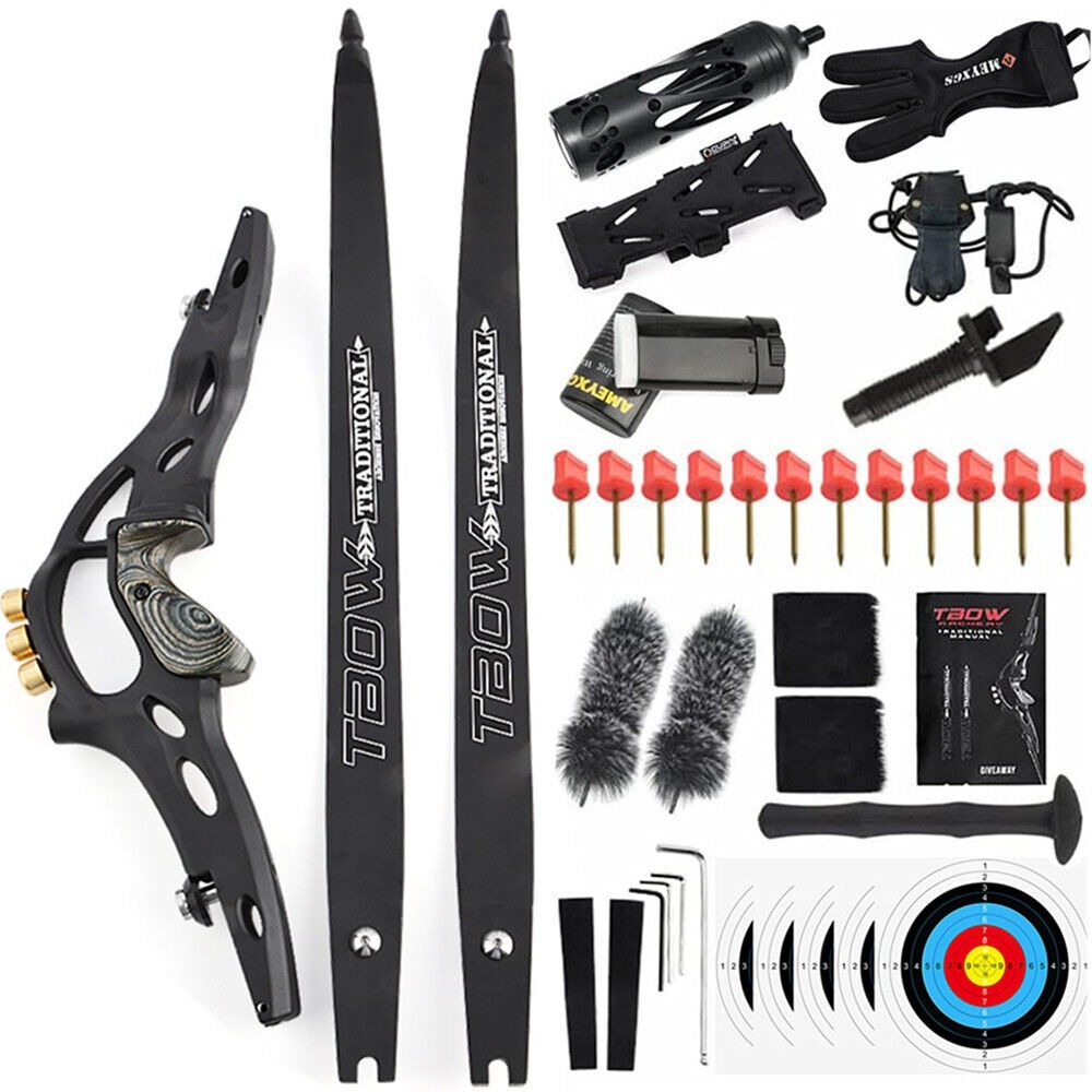 TBOW ILF Recurve Bow American Hunting Bow 62" 30-60lbs