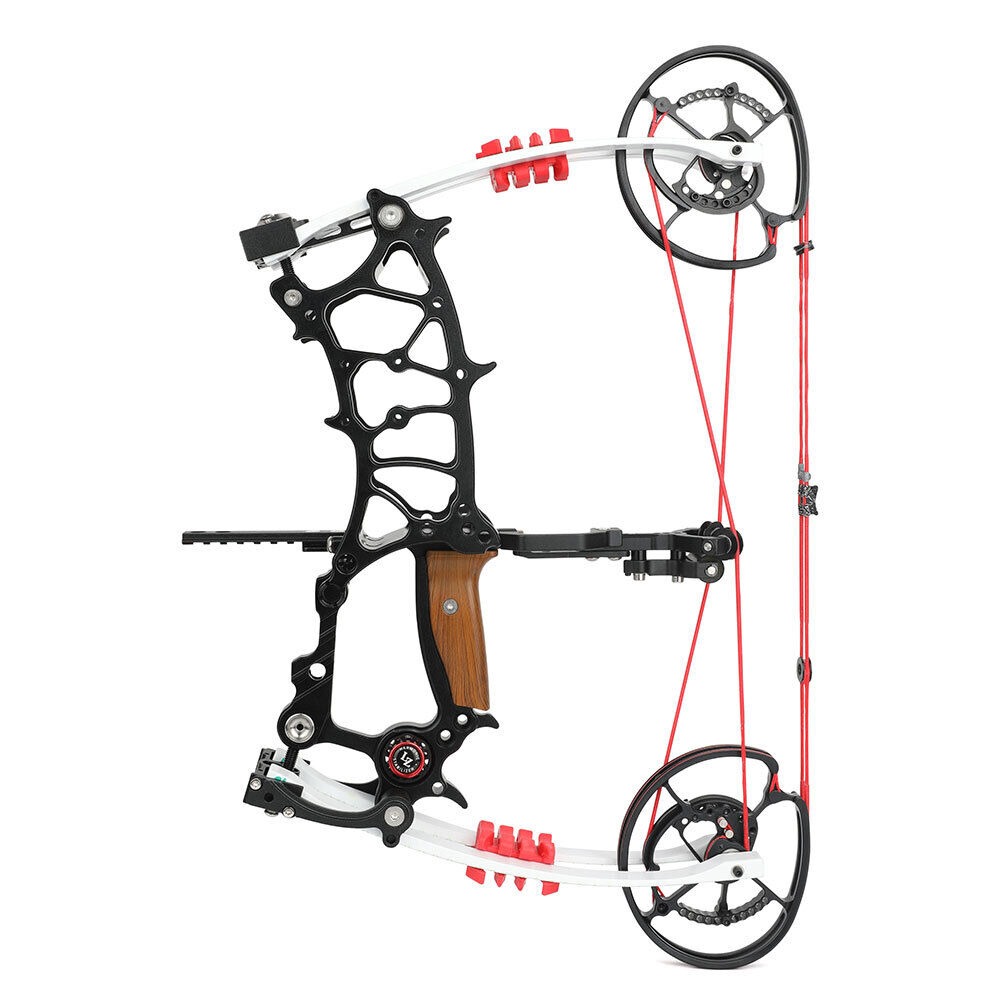 CNC Compound Bow Steel Ball Arrow Dual-use 17" 30-75lbs RH LH