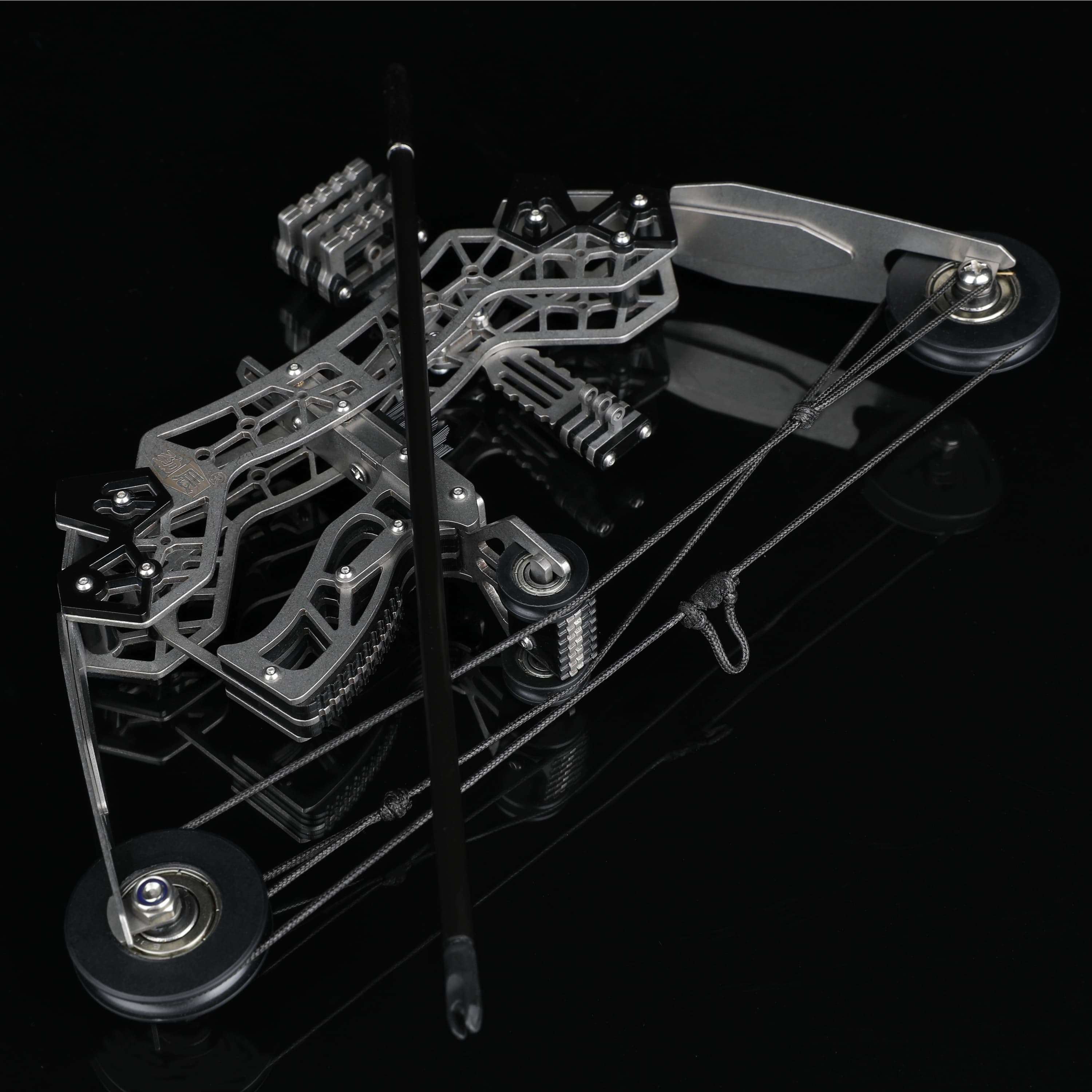 Mini Compound Bow Arrows Kit 10" Archery Gift Target Practice