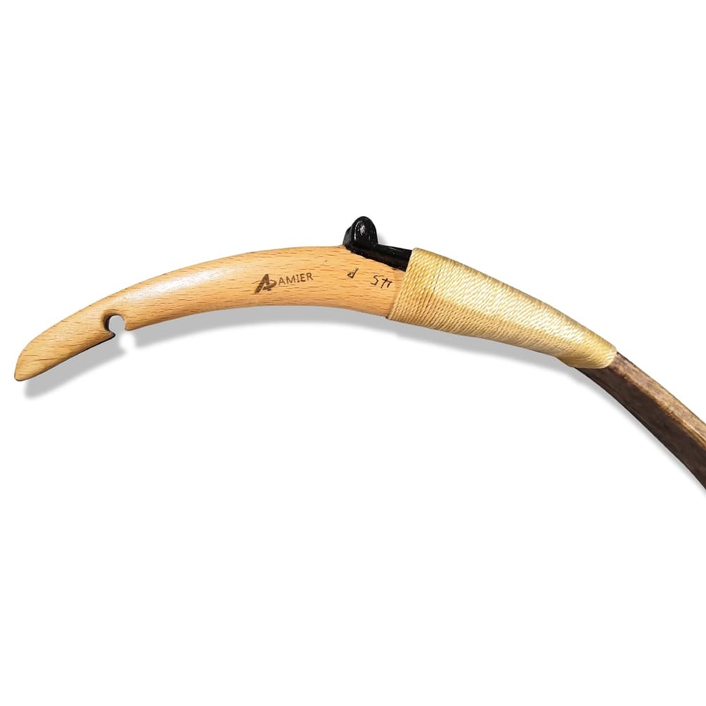 Turkish Traditional Bow Handcrafted Leather-Wrapped Recurve 53"