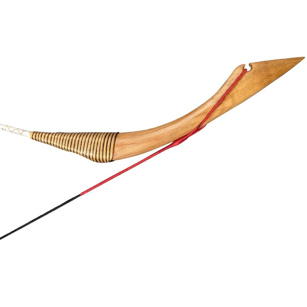 Archery Mongolian Horsebow Recurve Bow Kit 25–55lbs Wooden