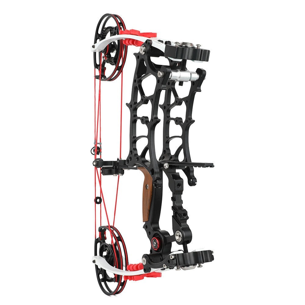 CNC Compound Bow Steel Ball Arrow Dual-use 17" 30-75lbs RH LH