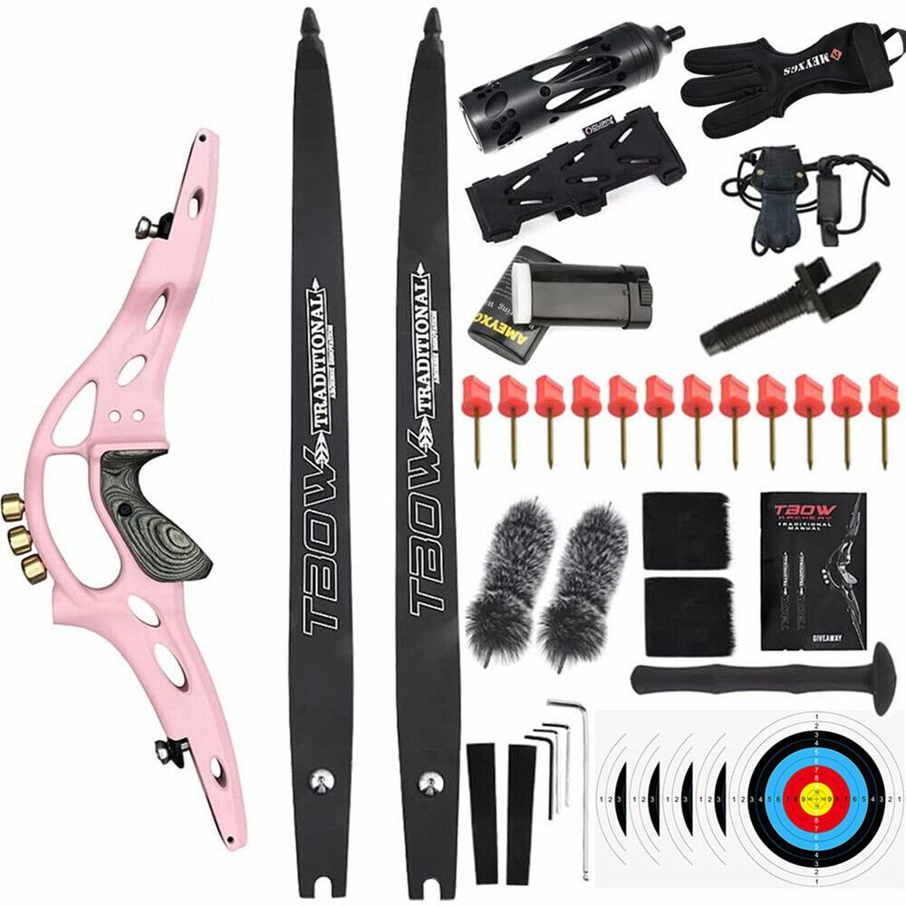 TBOW ILF Recurve Bow American Hunting Bow 62" 30-60lbs