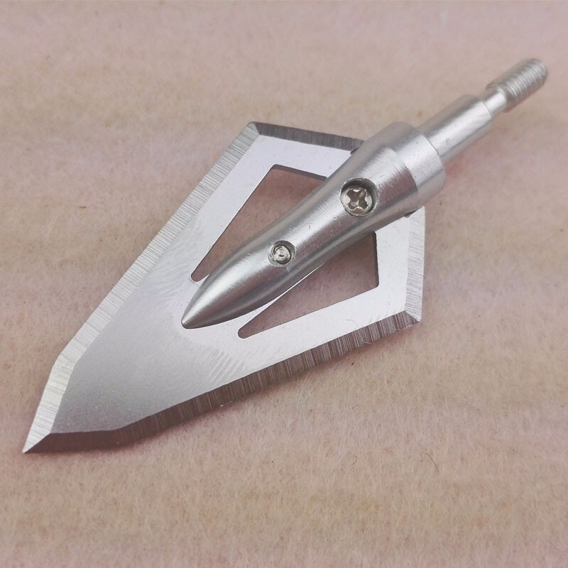 Stainless Steel Broadhead Arrowheads 110 Grain Hunting Points