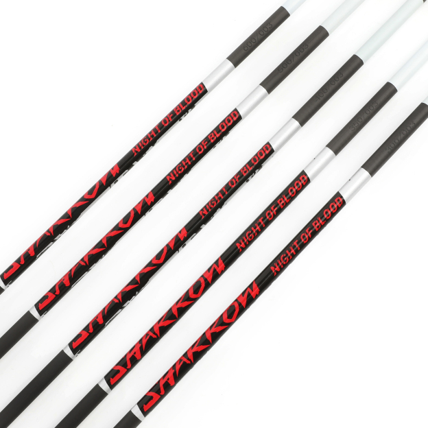 Pure Carbon Arrow Luminous SP300-600 Vanes Archery Hunting