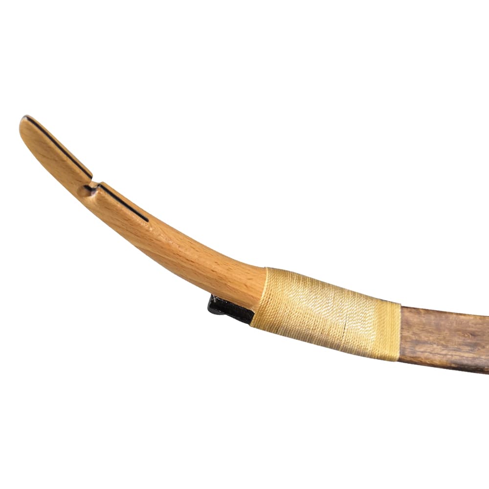 Turkish Traditional Bow Handcrafted Leather-Wrapped Recurve 53"