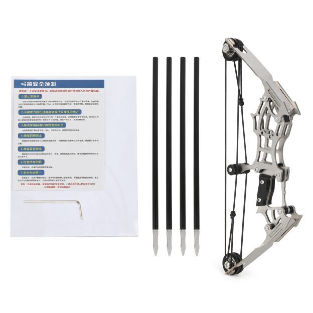 Archery Mini Compound Bow Arrows Archery Target Toy Gift