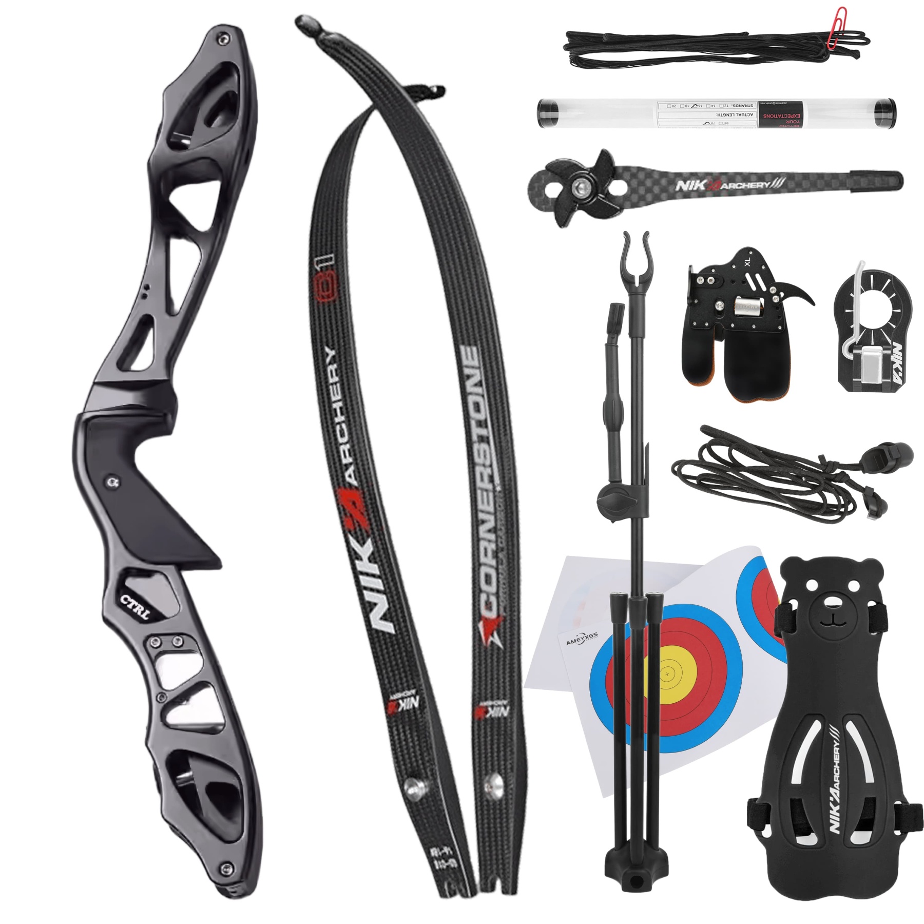 16-56lbs ILF Recurve Bow Arrow Archery Shooting Target