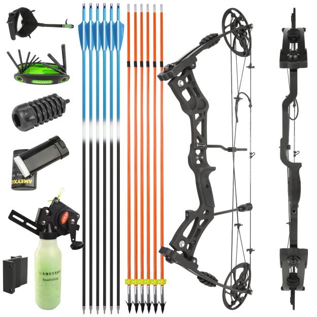 Compound Professional Bowfishing Set Land-Water Dual-Use Hunting Gear