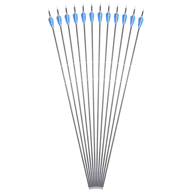 Pure Carbon Arrows 31" SP500-1200 4.2mm Archery Target Hunting