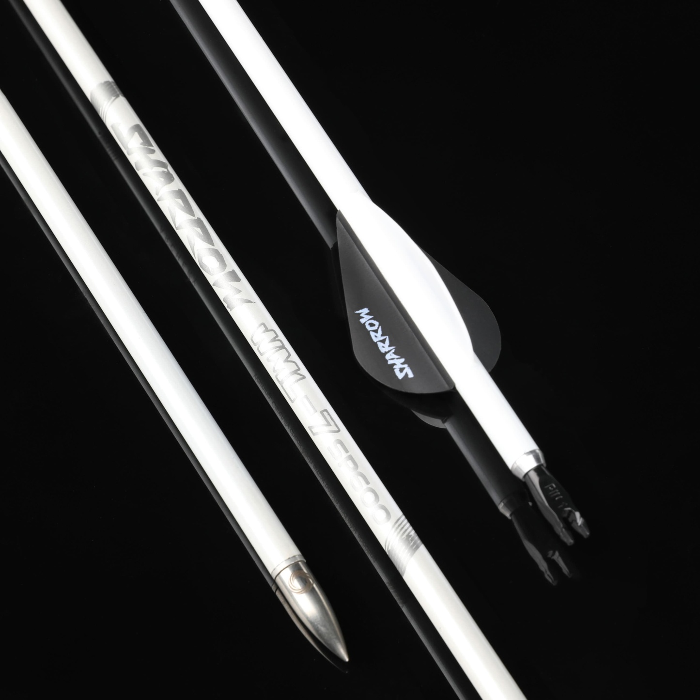 32.5" Pure Carbon Arrow Target Arrows 600 Spine Beiter Nock