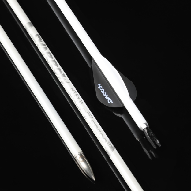 32.5" Pure Carbon Arrow Target Arrows 600 Spine Beiter Nock