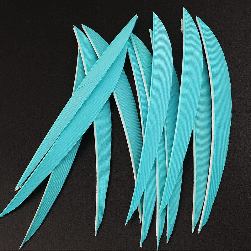 Natural Turkey Arrow Feathers 5" Traditional Fletching 50pcs