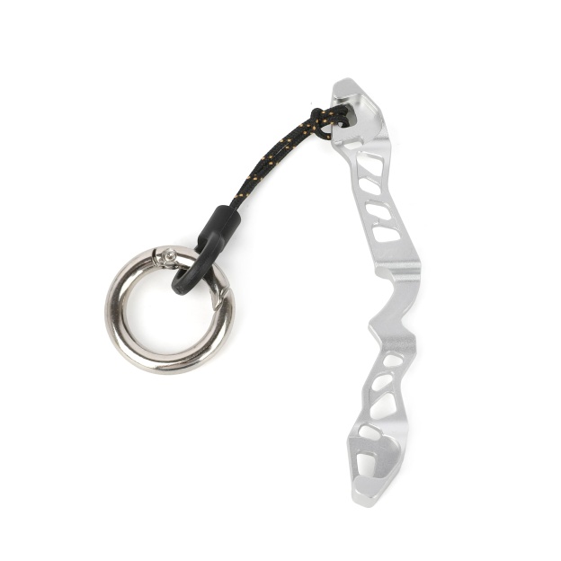 CNC Archery Keychain Miniature Recurve Bow Riser Design
