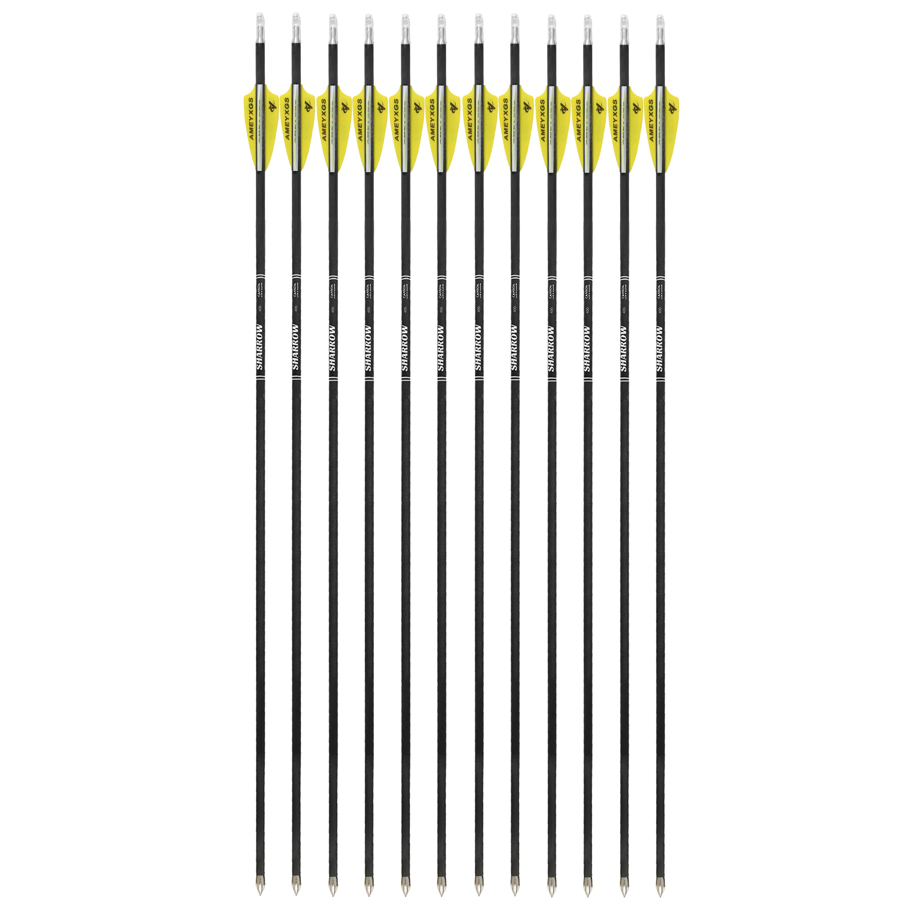 Professional Carbon Arrows 400-1200 Spine Competition & Hunting
