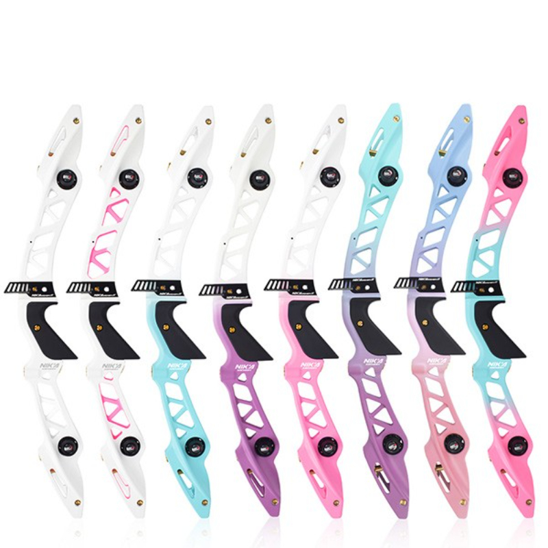 NIKA ET-19 Stars CNC Magnesium ILF Recurve Bow Riser 25 inch Ceramics