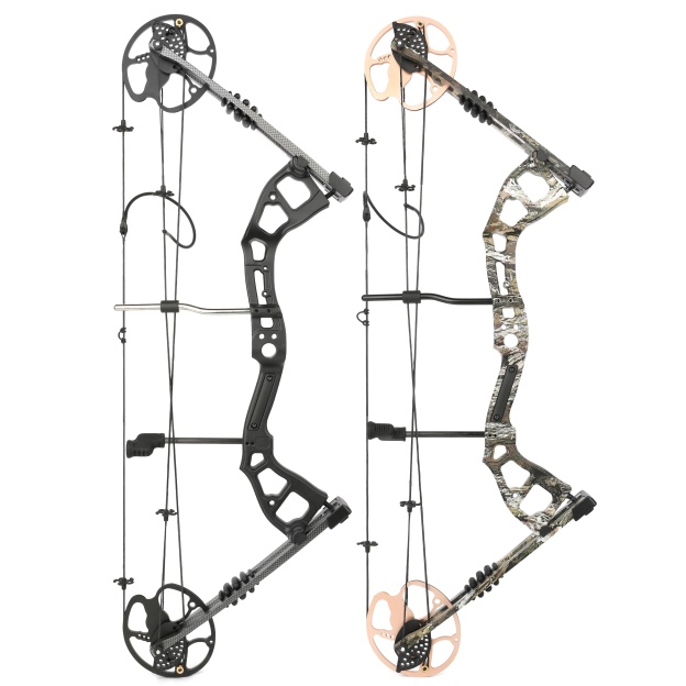 JUNXING M193 Compound Bow Adjustable Hunting Fishing Bow 0-70lbs