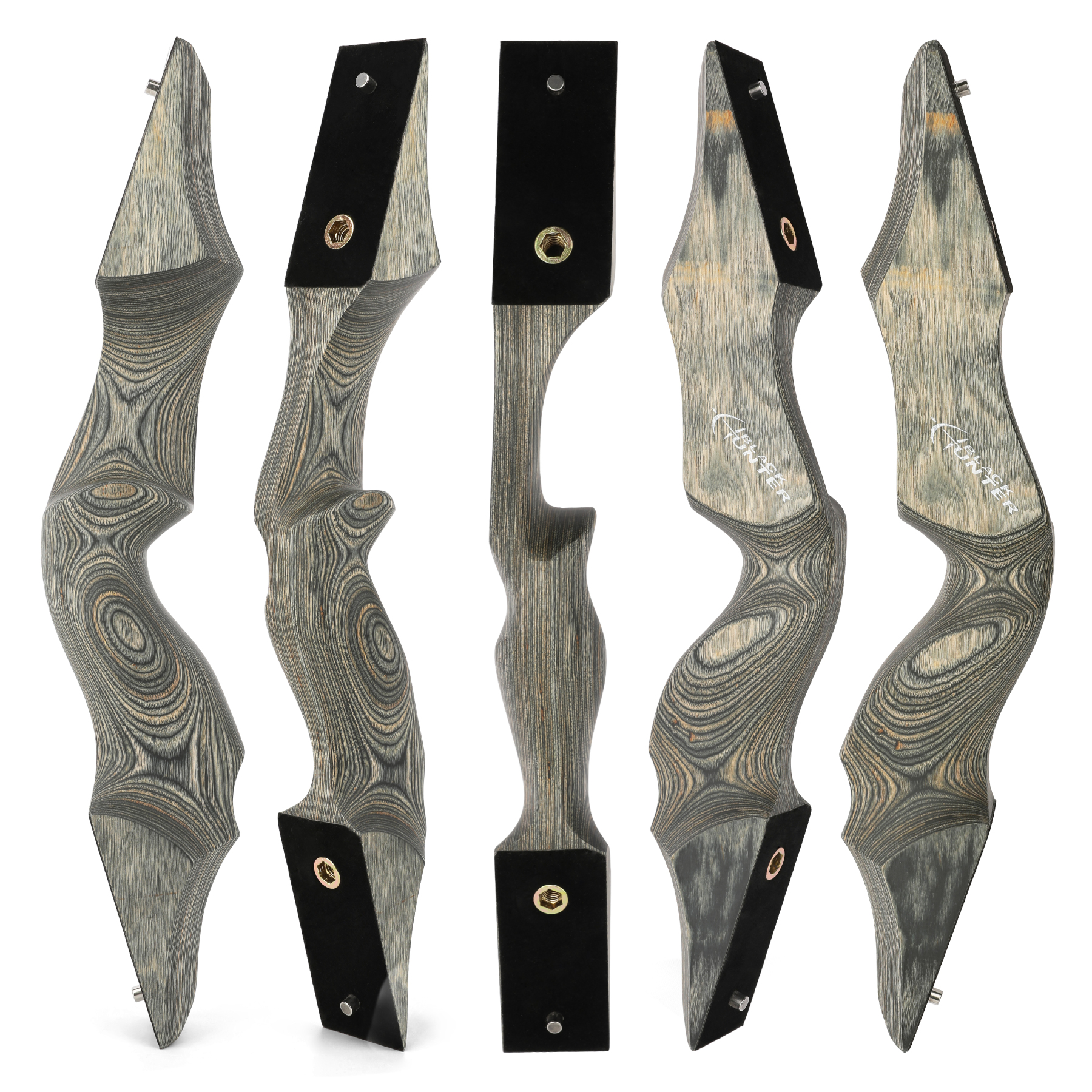 Black Hunter Longbow American Hunting Takedown 60" LH RH