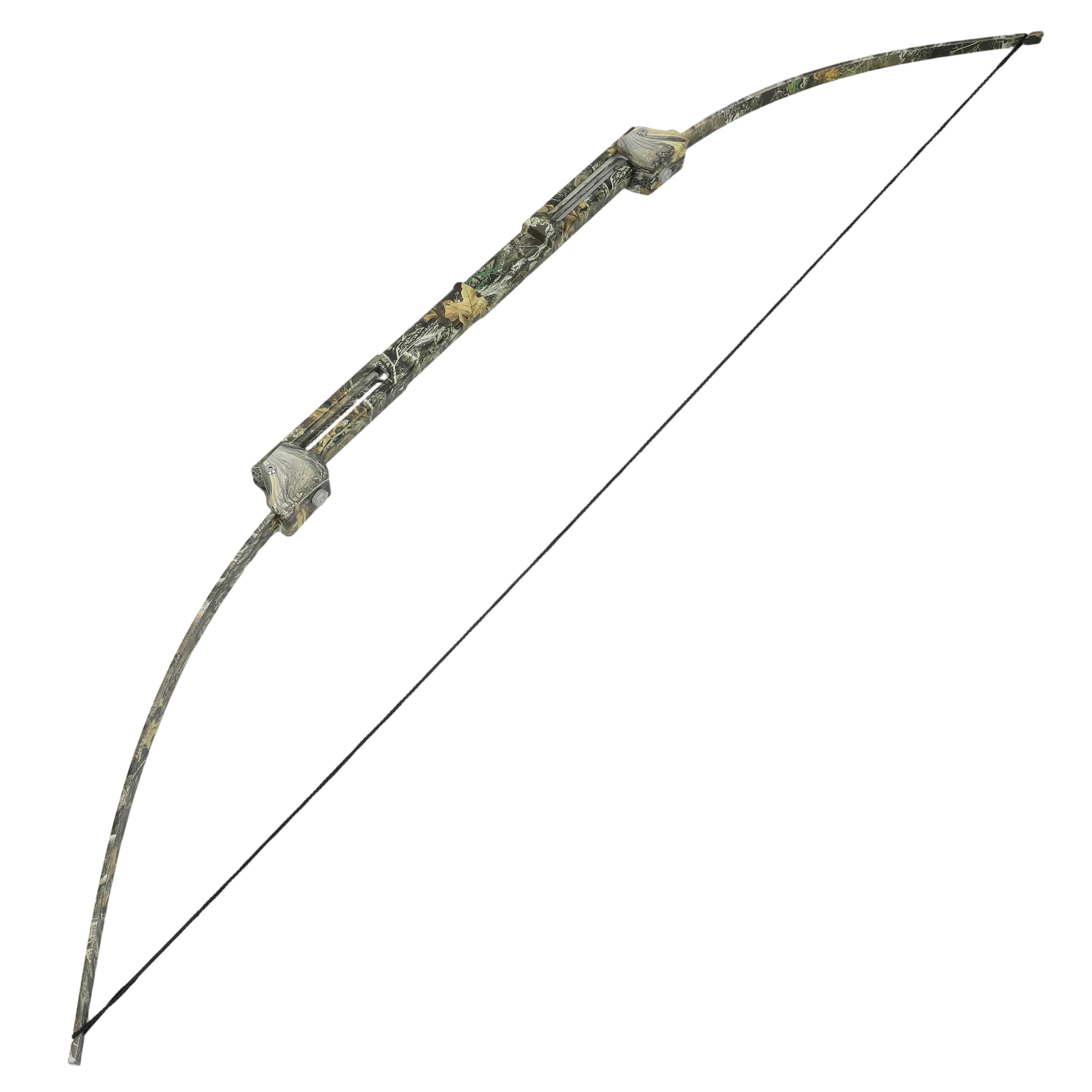 58" Folding Bow  35lbs Recurve Bow RH/LH Archery Hunting Outdoor 