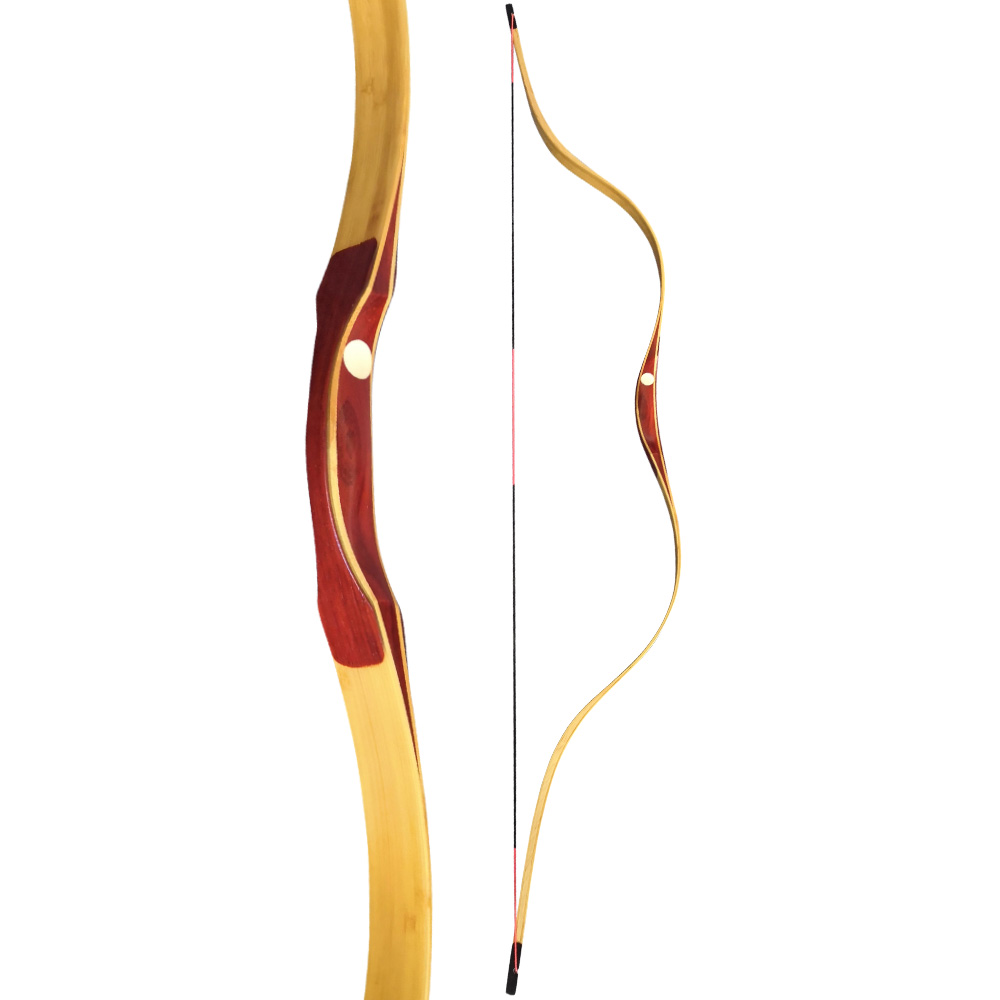 L/RH Hunting Traditional Bow 15-50lbs Archery Longbow