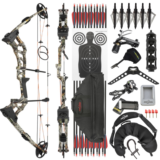 0-70lbs Compound Bow Arrow set Archery Let-off 80%