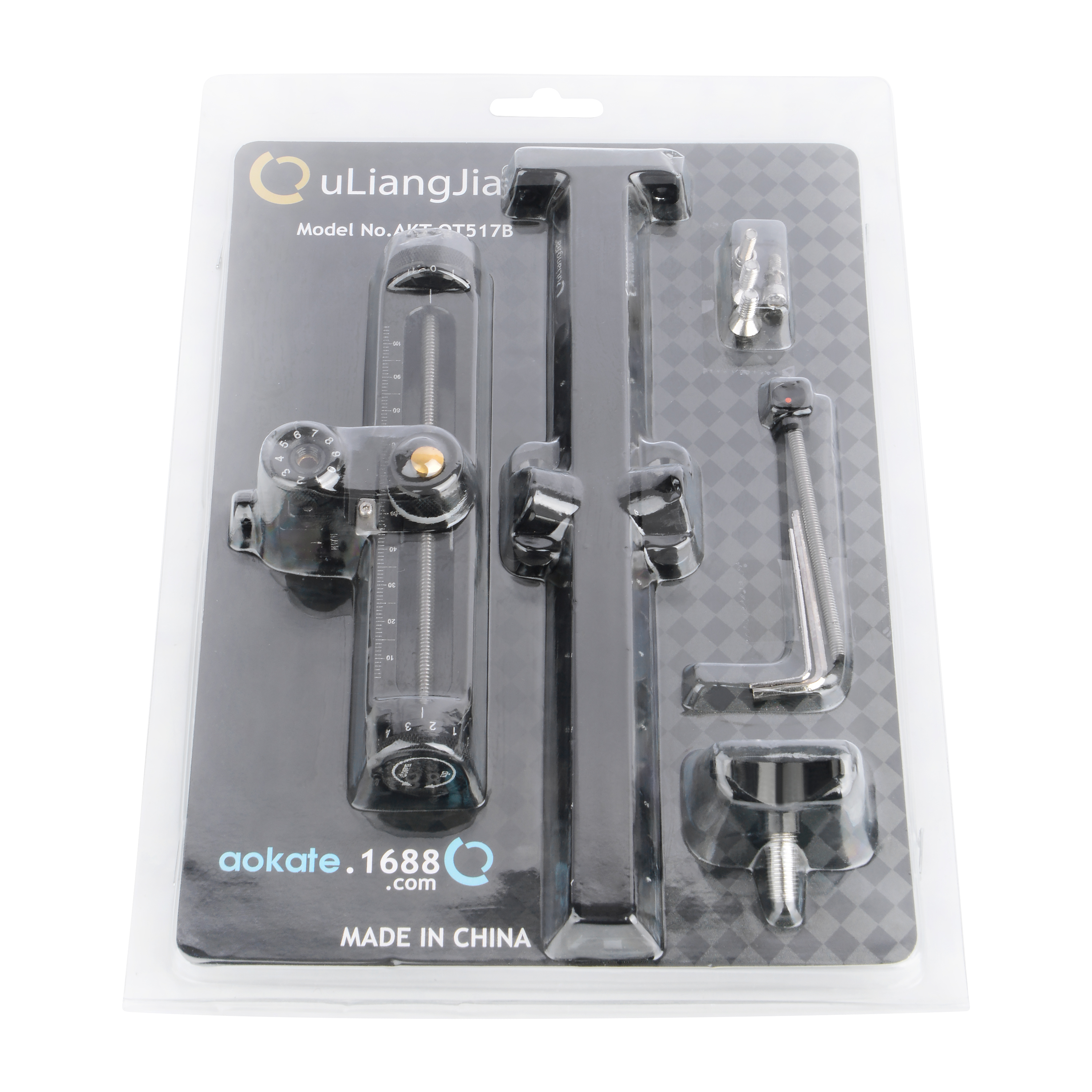 AKT-QT517B 9" Recurve Bow Sight, CNC Aluminum Target Sight