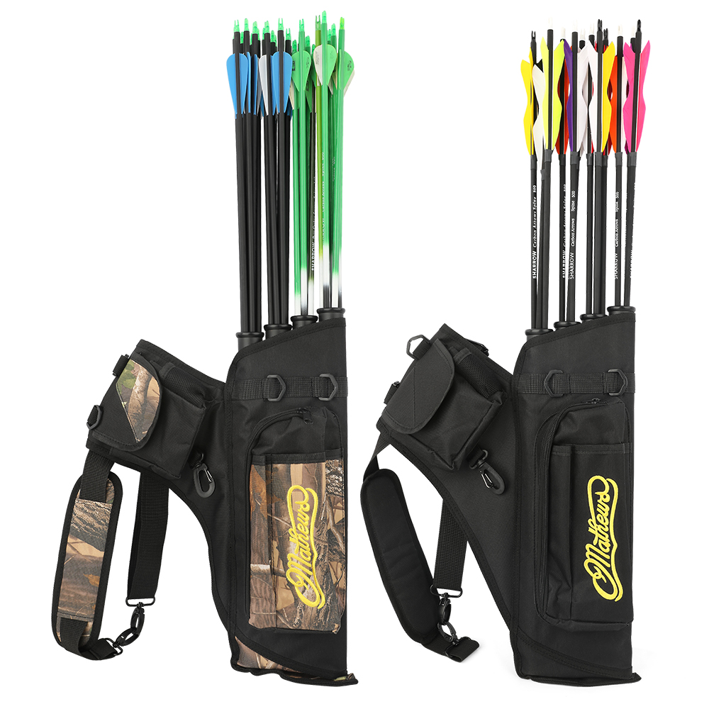 Mathews Archery Hunting Target Hip Arrow Quiver 4 Tubes Pouch Holder