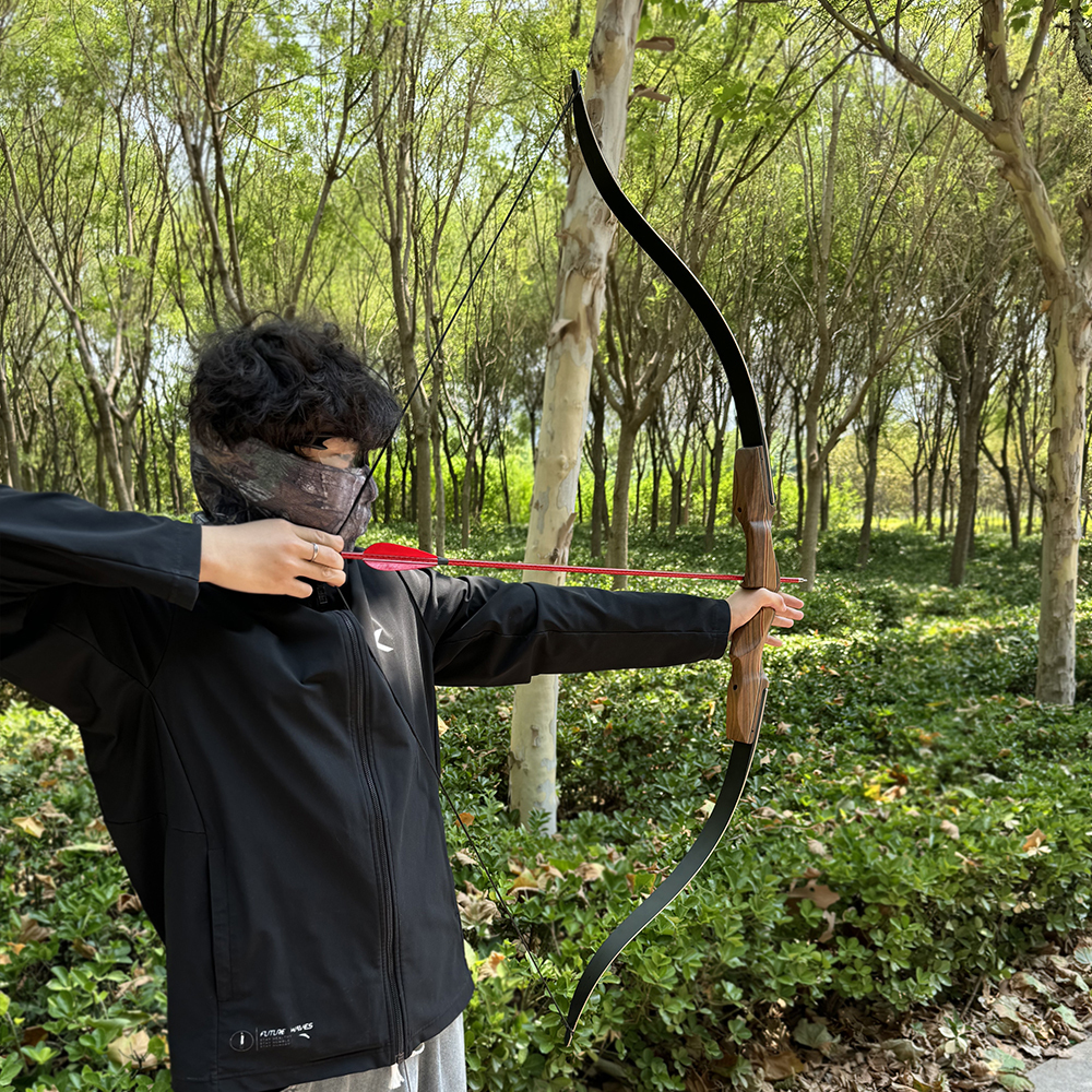 Archery 30-60lbs Longbow 60inch Traditional Hunting Bow