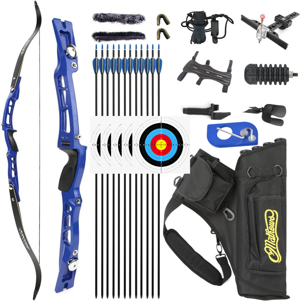 Close-up of ILF Limb Fitting on JUNXING F167 Bow