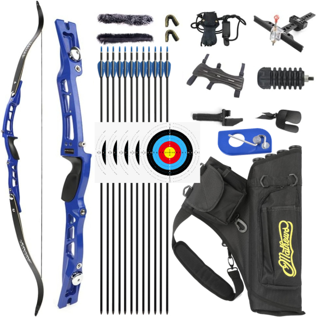 Close-up of ILF Limb Fitting on JUNXING F167 Bow