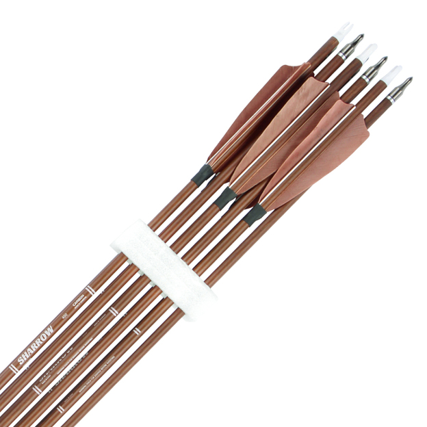 Pure Carbon Arrows Natural Feather 31 inch Bow Hunting