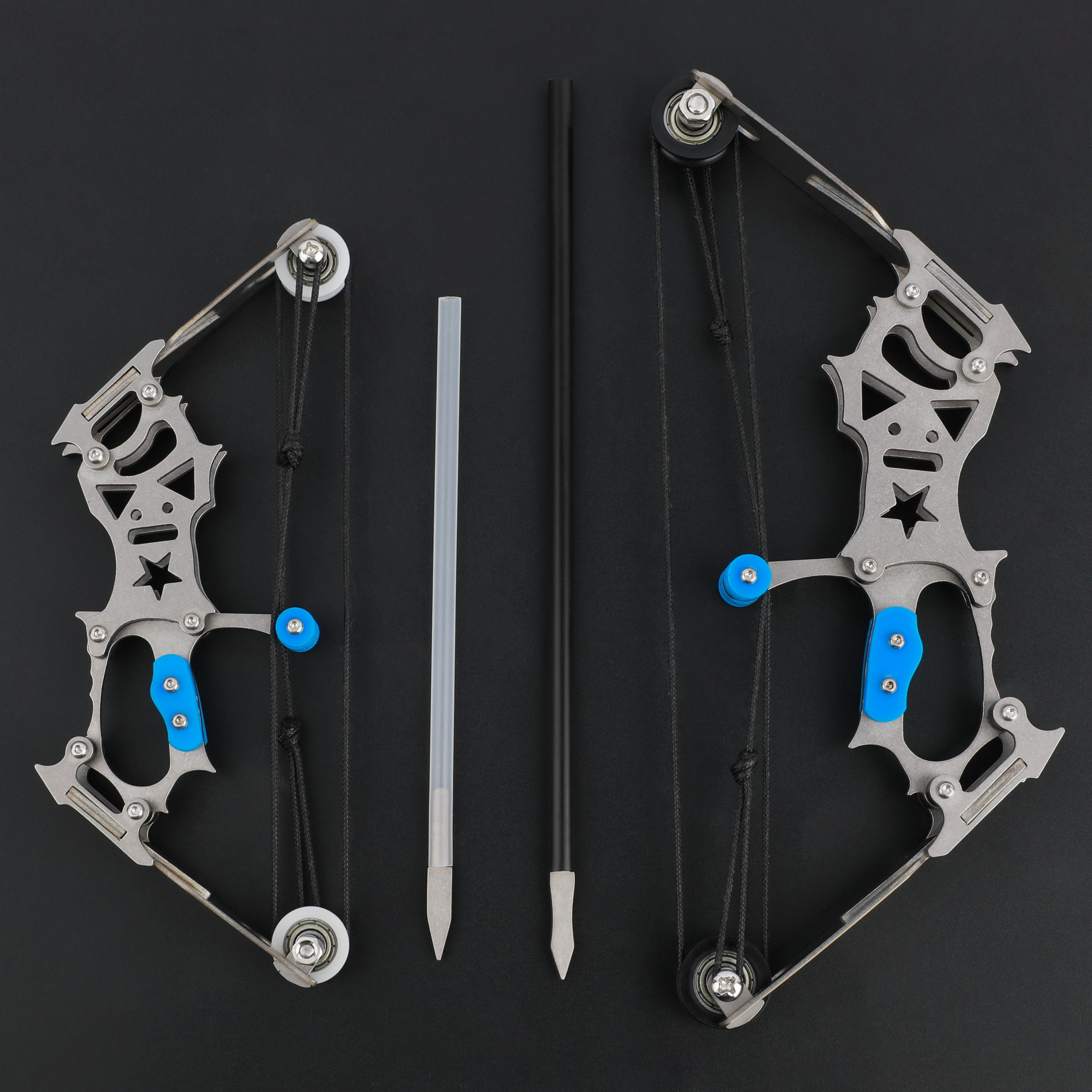 Archery Mini Compound Bow Arrows Archery Target Toy Gift
